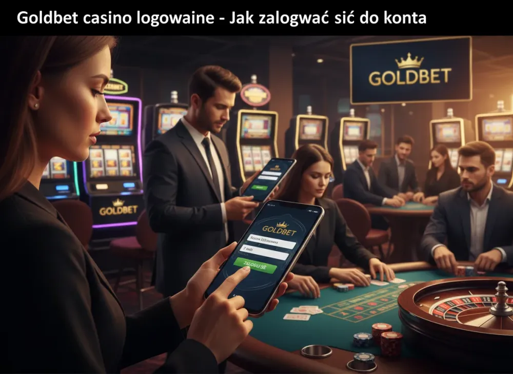 Goldbet casino logowanie - jak zalogować się do konta